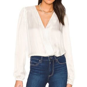 Paige Whitney Bodysuit in White Small